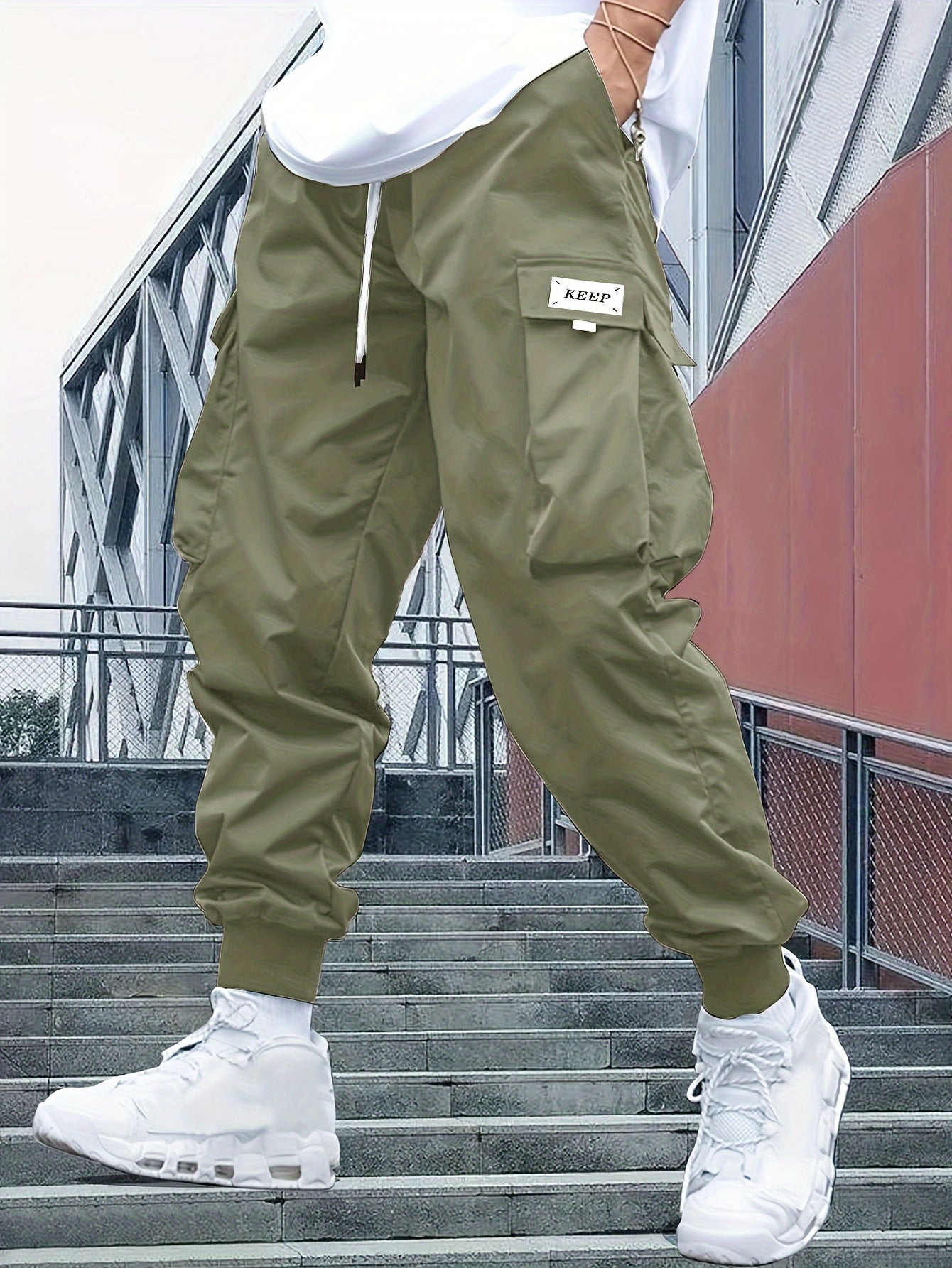 Heren Cargo Joggerbroek – Comfortabele en stijlvolle joggers voor casual gebruik