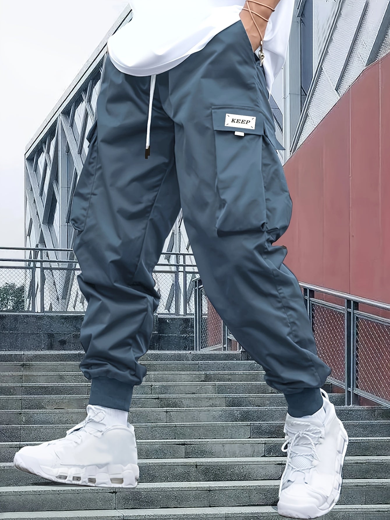 Heren Cargo Joggerbroek – Comfortabele en stijlvolle joggers voor casual gebruik