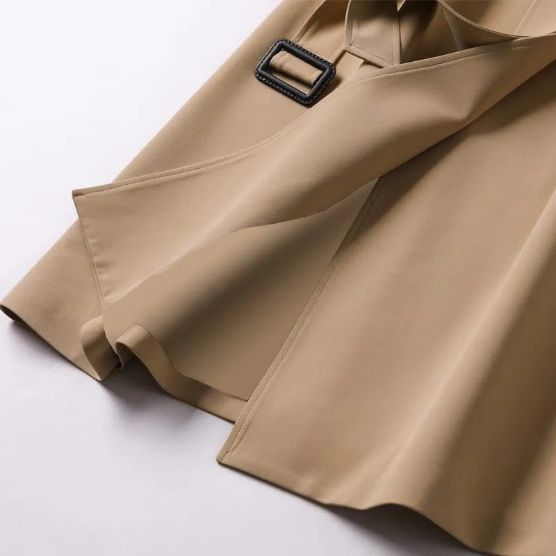 Trenchcoat Dames – Elegante lange jas van hoogwaardige stof voor elke gelegenheid