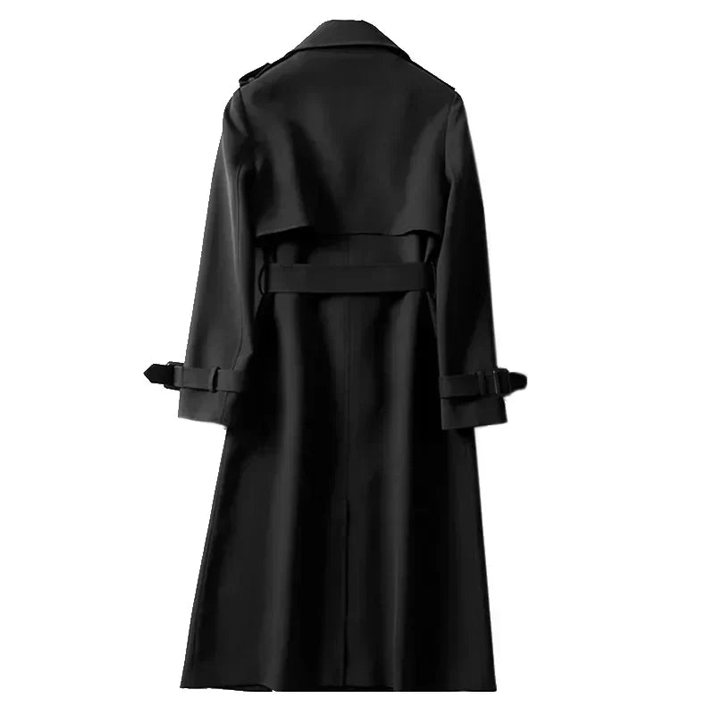 Trenchcoat Dames – Elegante lange jas van hoogwaardige stof voor elke gelegenheid