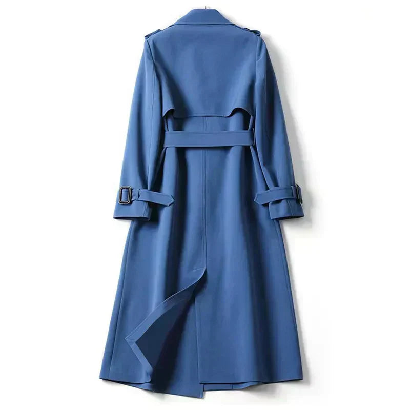 Trenchcoat Dames – Elegante lange jas van hoogwaardige stof voor elke gelegenheid