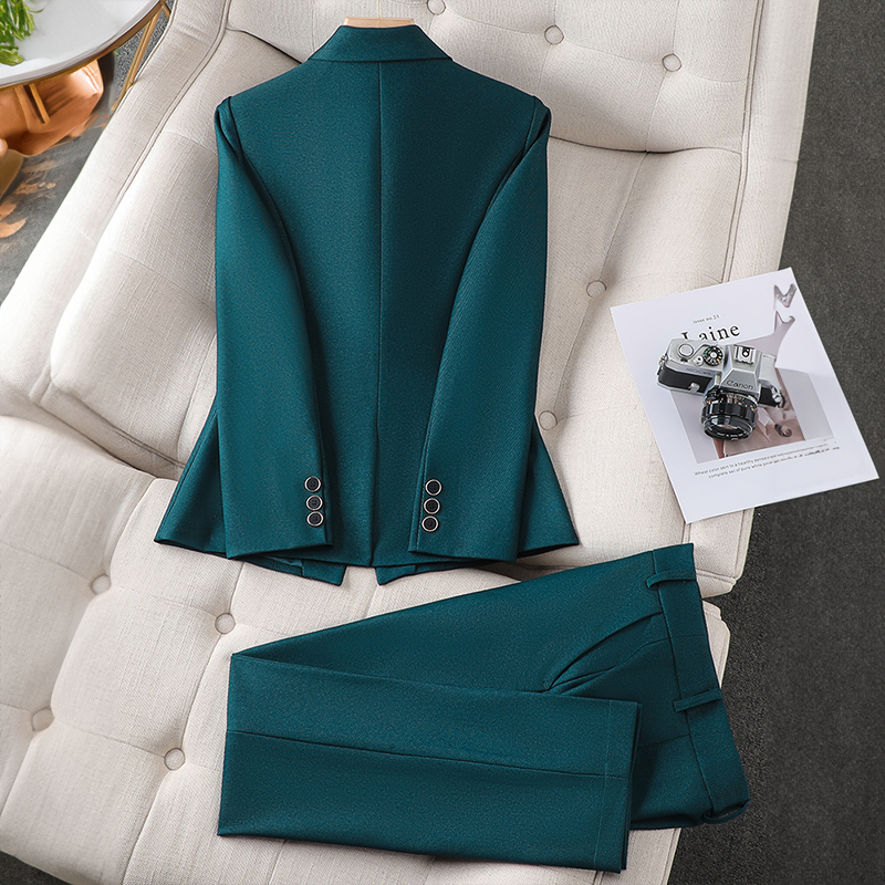 Blazer Set Dames – Klassieke Blazer en Broek voor Elegante Kledingstijl