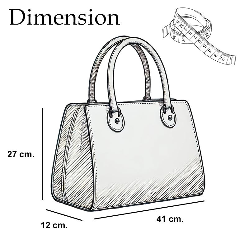 Cabas dames – Elegante handtas moderne met ruime schouderbanden