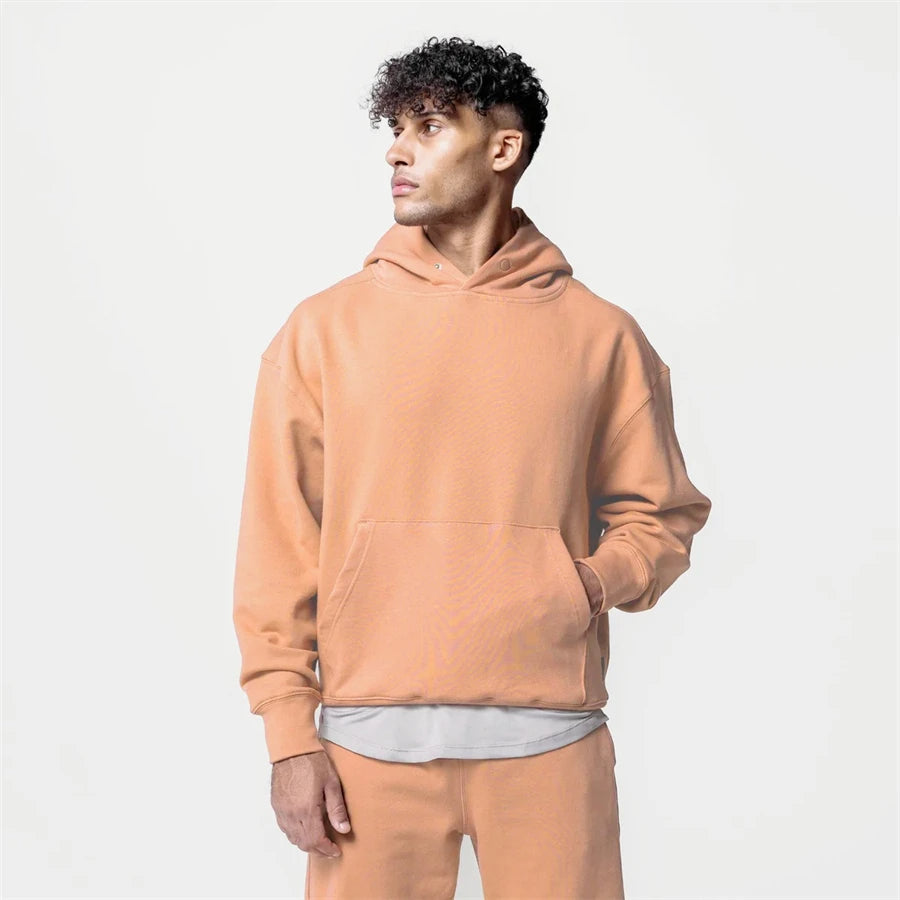 Heren Hoodie met Zakken – Comfortabele en Stijlvolle Hoodie voor Dagelijks Gebruik