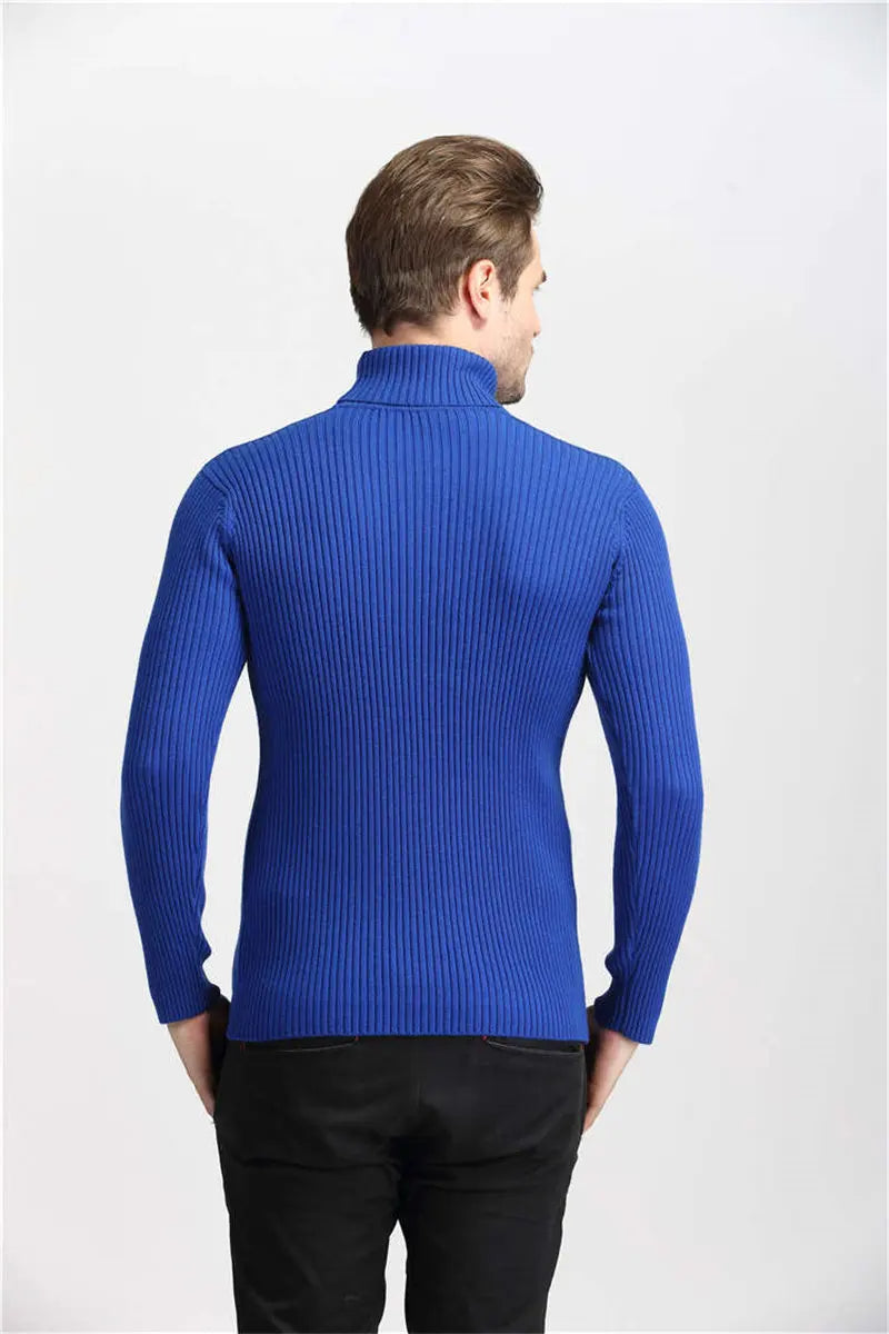 Heren Rollkragenpullover – Stijlvolle en warme trui van hoogwaardige wol