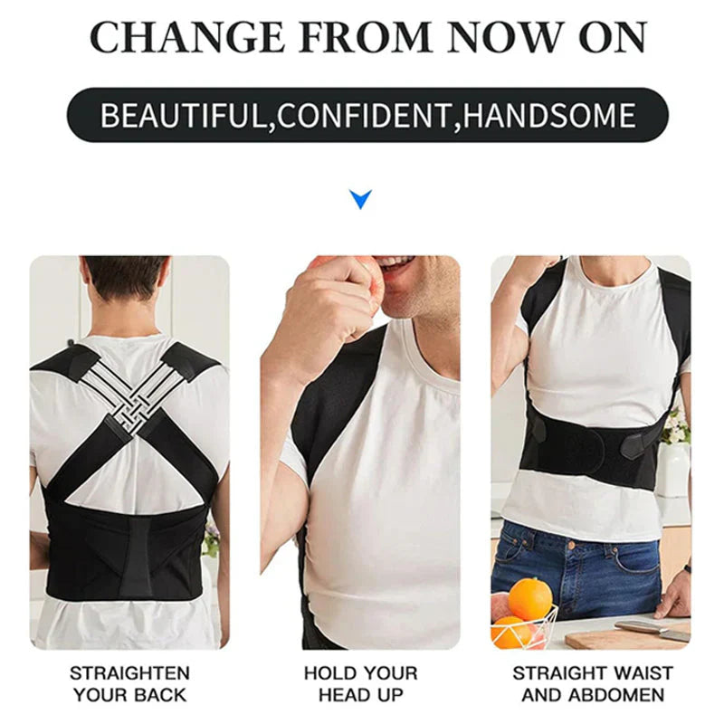 Houdingscorrector Ergonomische Rugsteun voor Mannen en Vrouwen