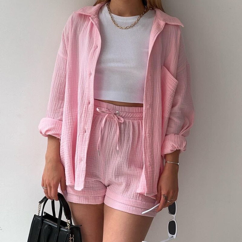Katoenen Dames Pak – Elegante Jumpsuit voor Feestelijke Gelegenheden