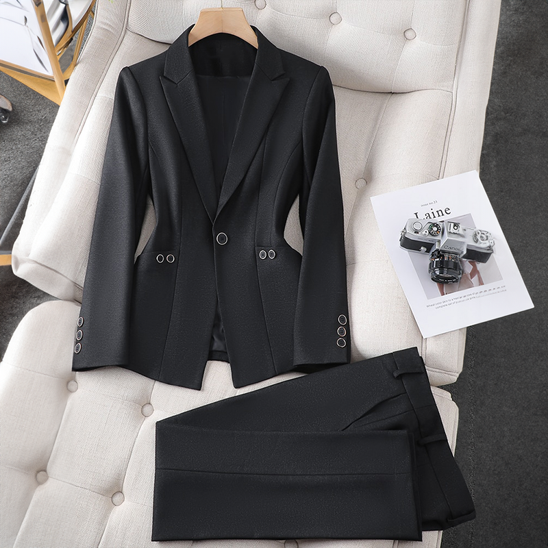 Blazer Set Dames – Klassieke Blazer en Broek voor Elegante Kledingstijl