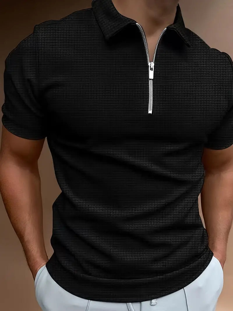 Poloshirt heren – Korte mouwen, casual en comfortabele polo voor dagelijks gebruik