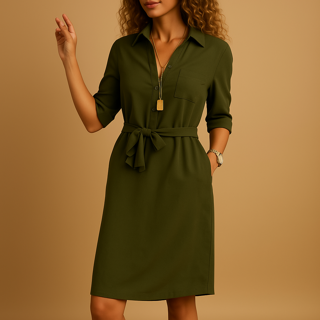 Casual jurk dames – Elegante jurk met flatterende pasvorm en comfortabele stof