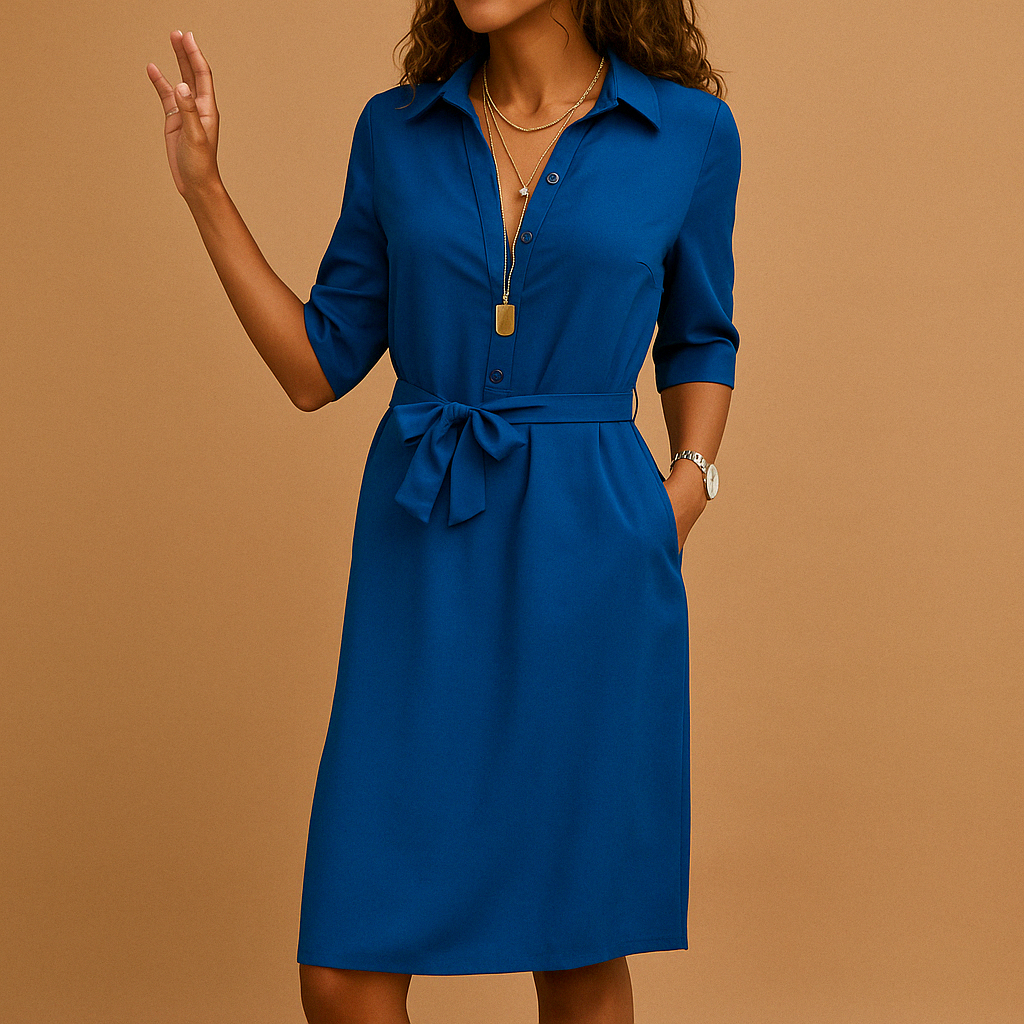 Casual jurk dames – Elegante jurk met flatterende pasvorm en comfortabele stof