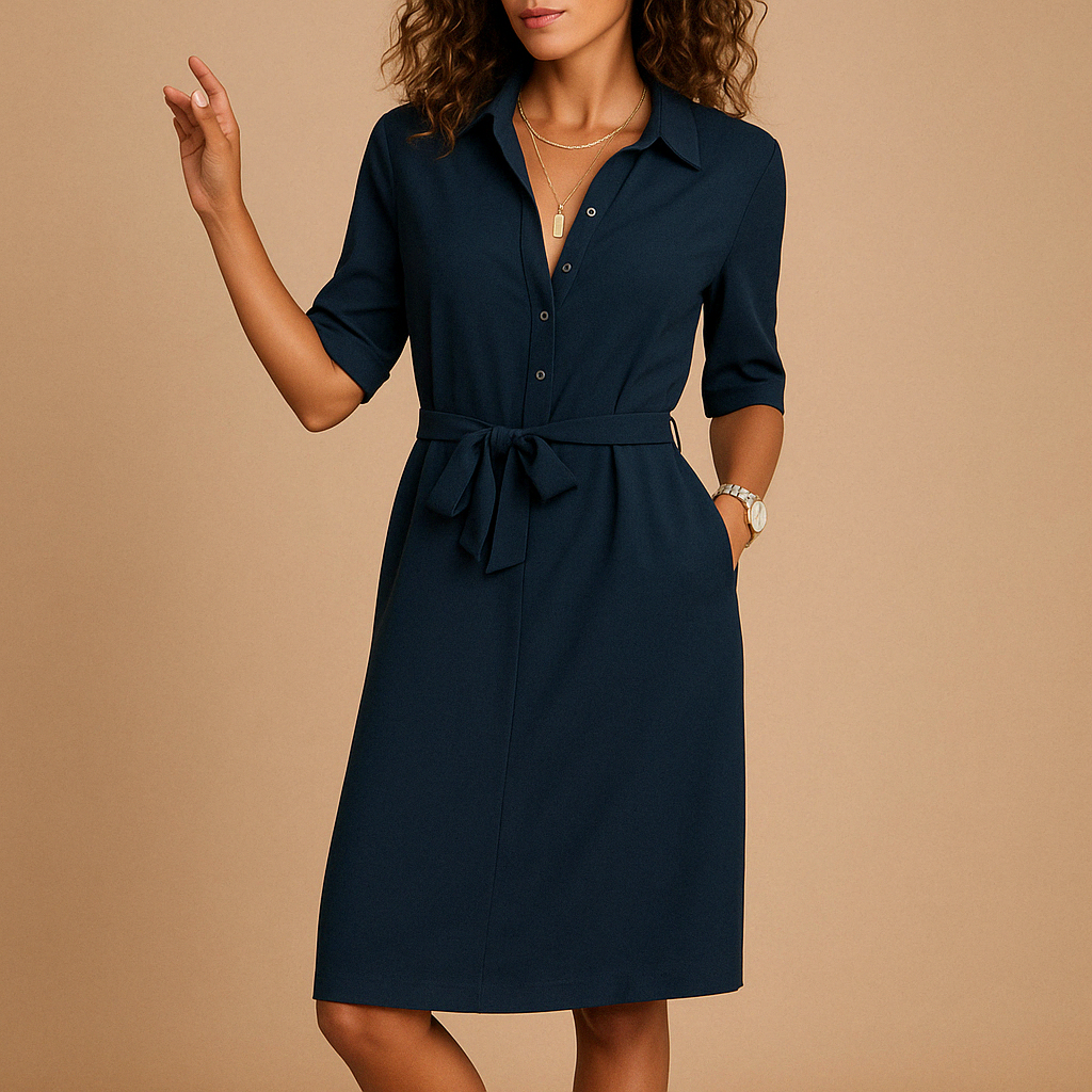 Casual jurk dames – Elegante jurk met flatterende pasvorm en comfortabele stof