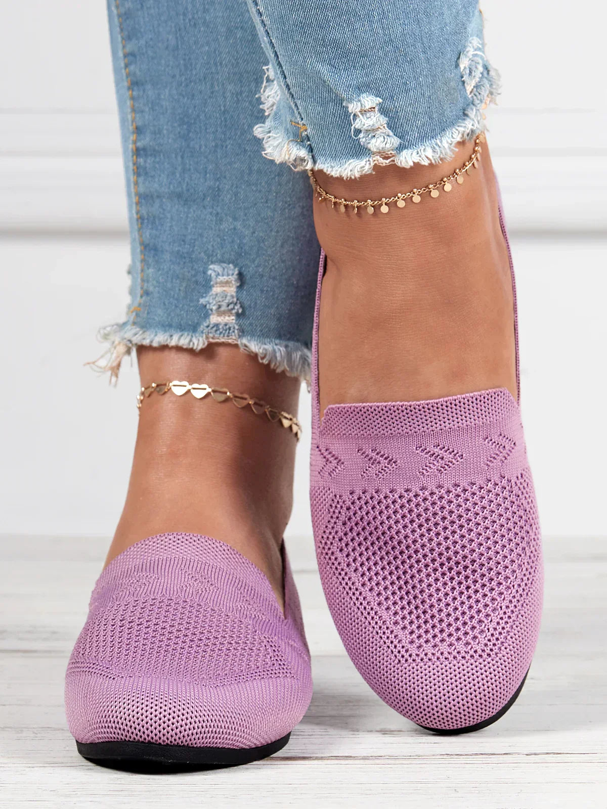 Platte Schoenen Dames – Comfortabele Ballerina's van Leer voor Elke Gelegenheid