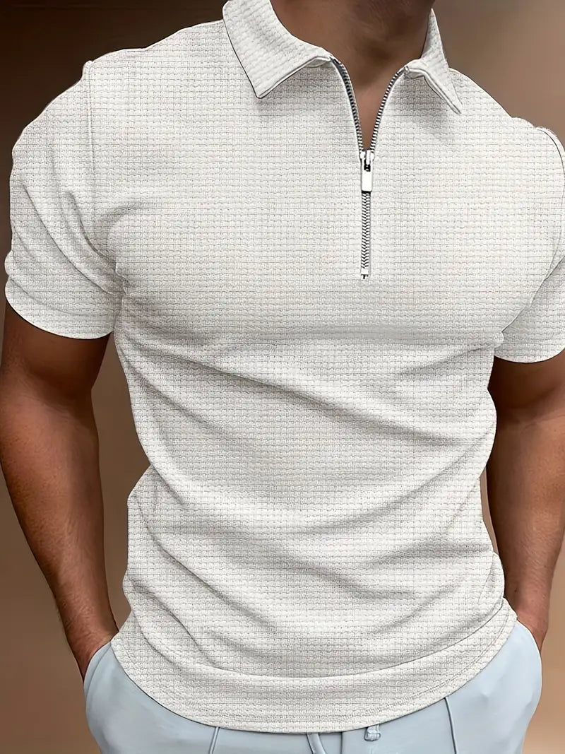 Poloshirt heren – Korte mouwen, casual en comfortabele polo voor dagelijks gebruik