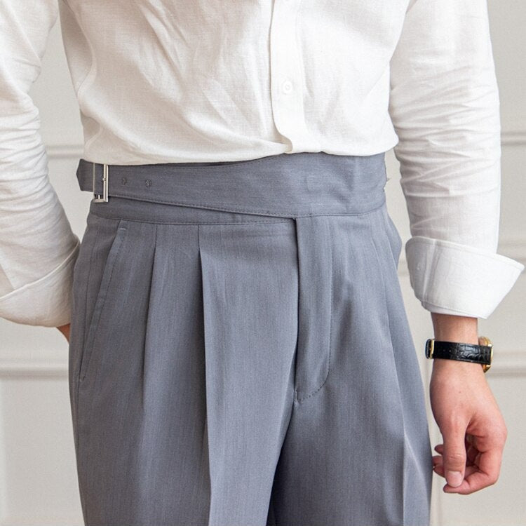Formele Broek Heren – Stijlvolle Chino's van Katoen voor Feest en Werk