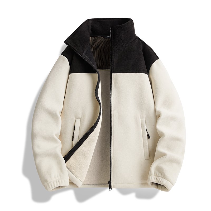 Oversized Jas Heren – Comfortabele Rits Jas voor Casual en Formele Gelegenheden