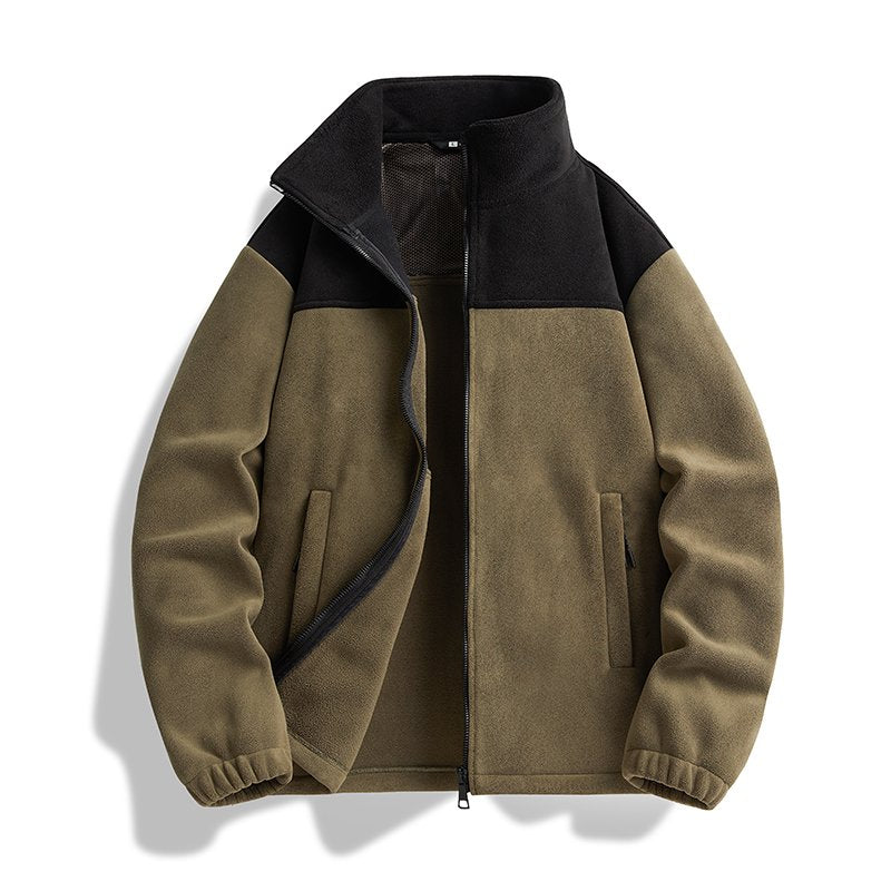Oversized Jas Heren – Comfortabele Rits Jas voor Casual en Formele Gelegenheden