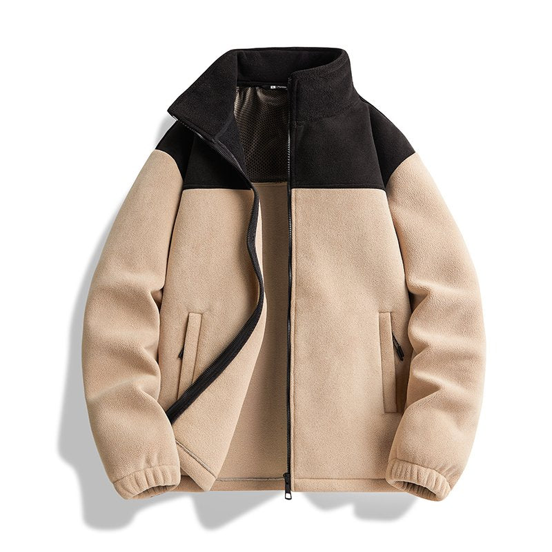 Oversized Jas Heren – Comfortabele Rits Jas voor Casual en Formele Gelegenheden