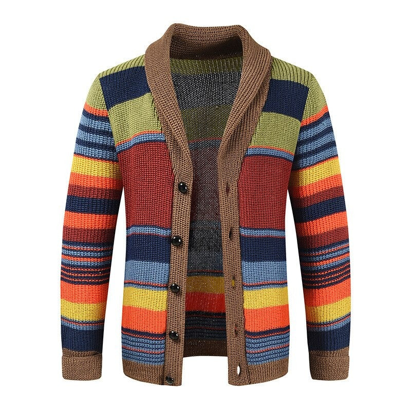 Heren vest meerkleurig – Comfortabel en stijlvol gebreid vest voor casual en formele gelegenheden