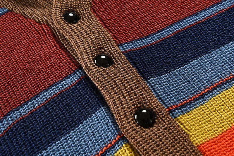 Heren vest meerkleurig – Comfortabel en stijlvol gebreid vest voor casual en formele gelegenheden