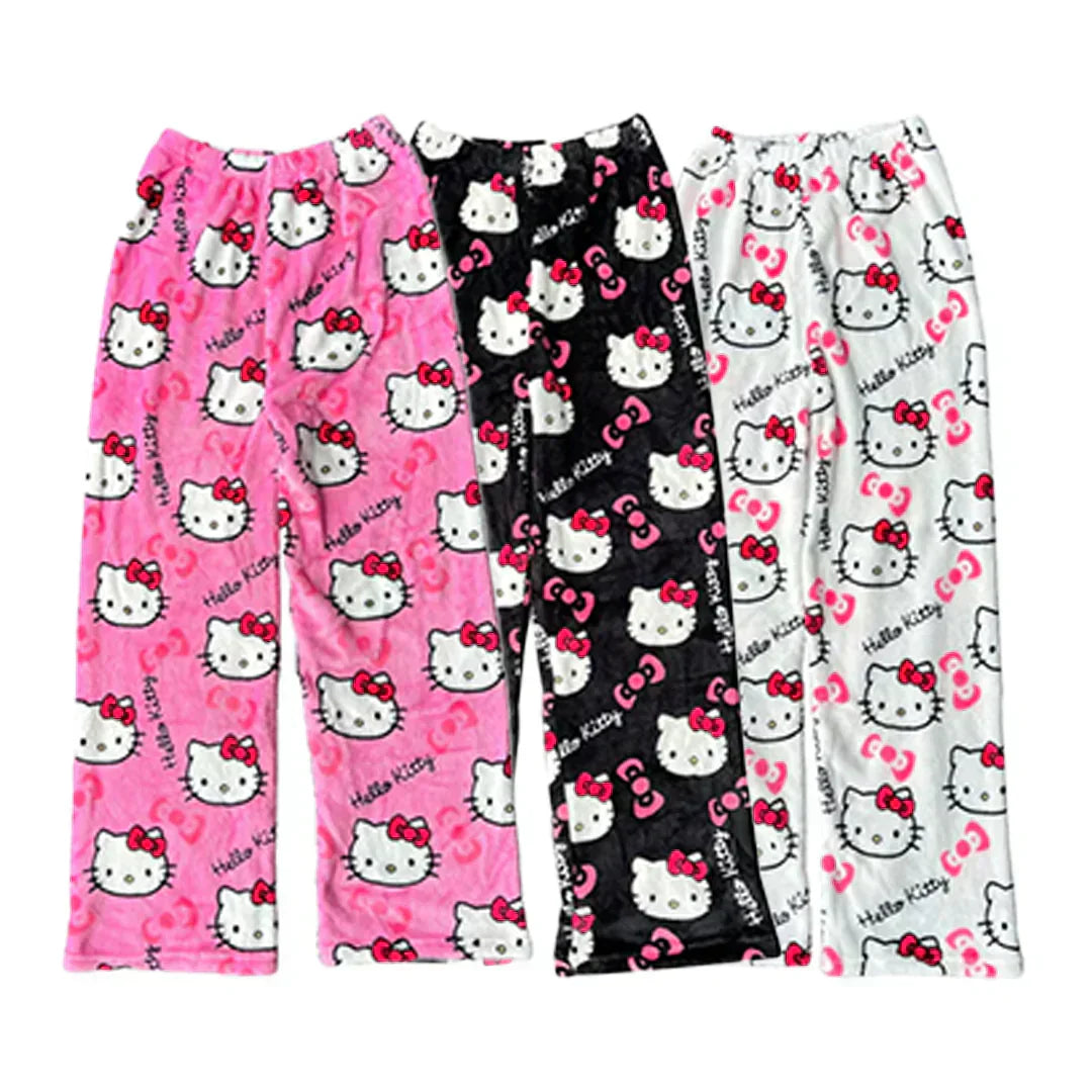 Fleece Pyjamabroek Koude Nachten – Comfortabele en Warme Pyjama voor Dames