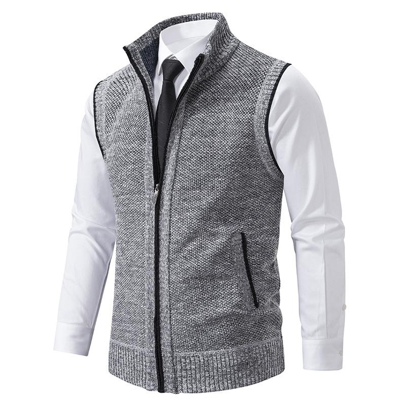 Heren Vest Stijlvol – Comfortabel en Trendy Gebreid Vest voor Elke Gelegenheid