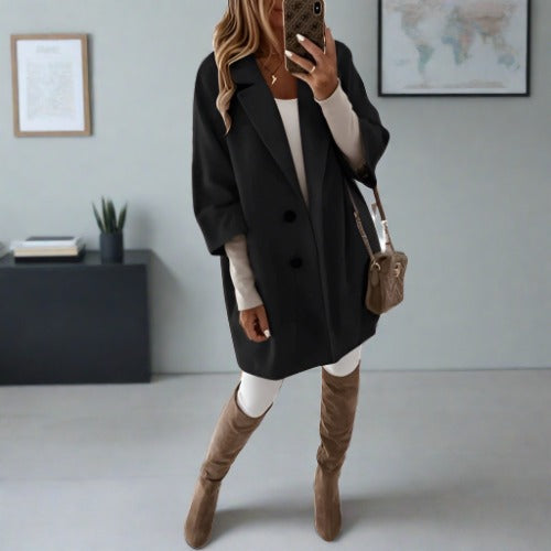 Blazer Dames Dubbelknop – Elegante Blazer voor Feestelijke en Casual Gelegenheden