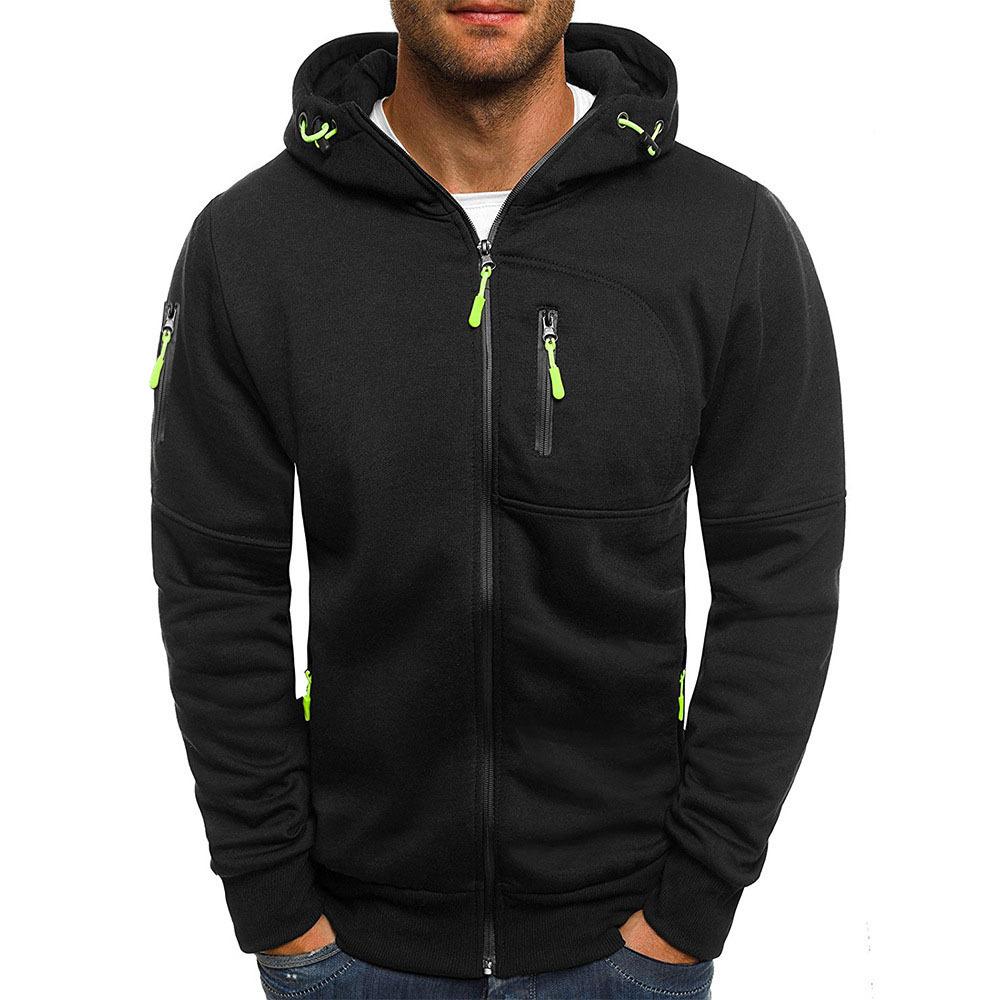 Heren hoodie met meerdere zakken – Comfortabele en stijlvolle sweatshirt met praktische opbergmogelijkheden