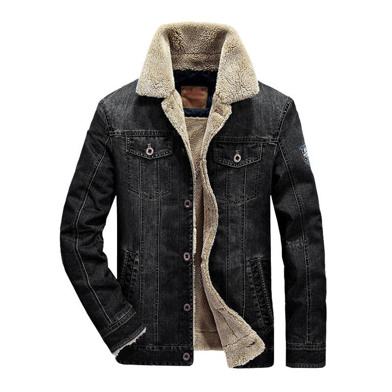 Heren Jeansjack – Stijlvol denim jack met reverskraag en casual fit