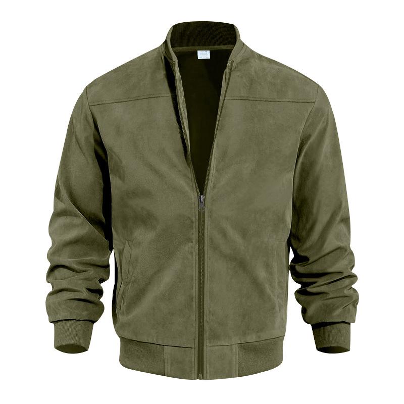 Jack met rits heren – Casual jack met zijzakken en doorlopende rits voor heren