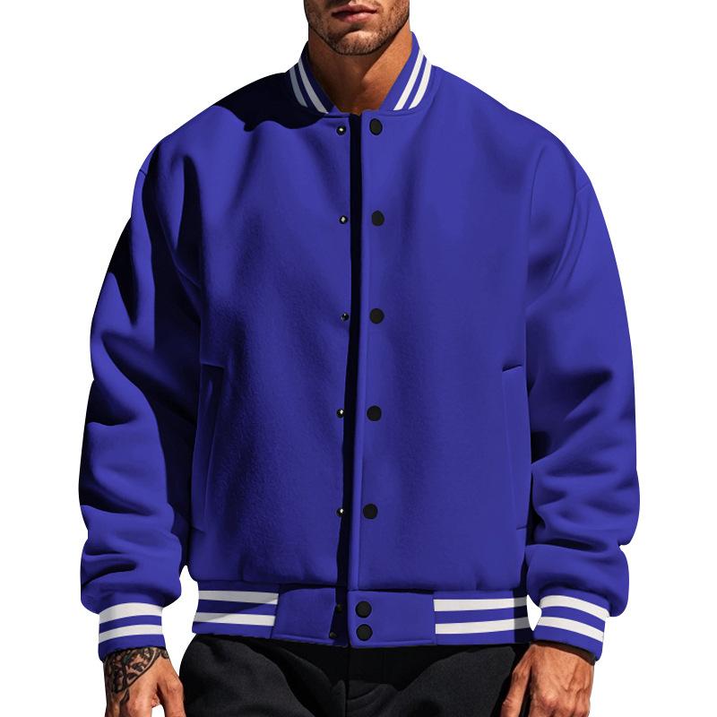 Heren Baseballjacke – Sportieve jas met staande kraag en comfortabele pasvorm