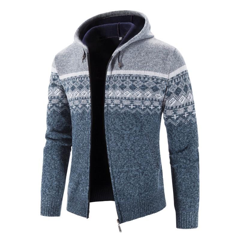Heren Hoodie met Volledige Rits – Comfortabele Trui voor Casual en Sportieve Gelegenheden