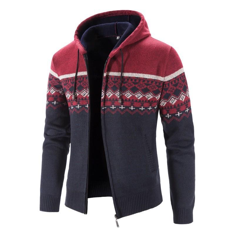 Heren Hoodie met Volledige Rits – Comfortabele Trui voor Casual en Sportieve Gelegenheden
