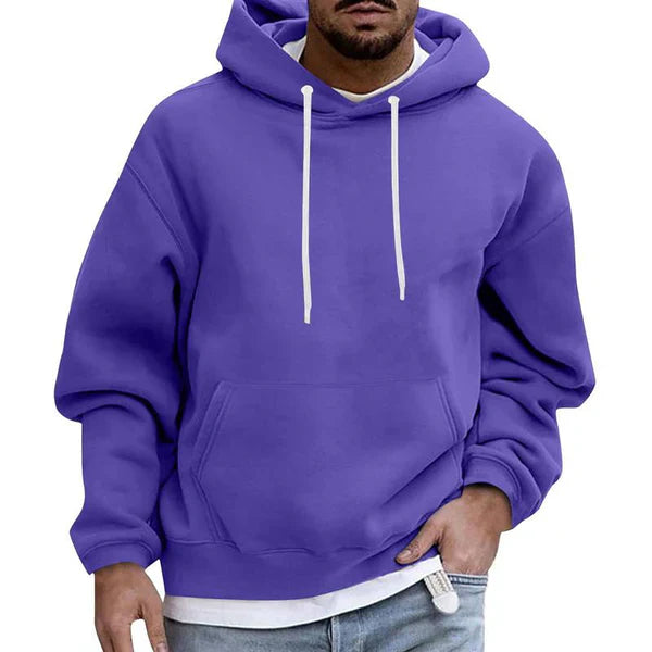 Heren Hoodie met Zak – Comfortabele en Stijlvolle Hoodie voor Casual Gebruik