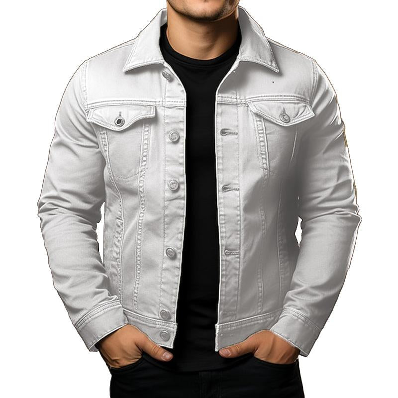 Heren-knopjack met borstzakken – Casual overhemdjack voor heren, stijlvol en comfortabel