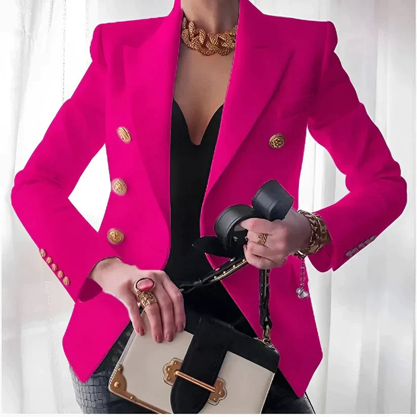 Blazer dames – Elegante blazer met slim fit en stijlvolle details voor werk