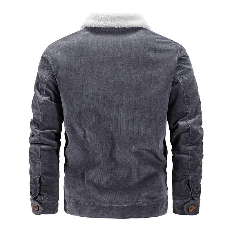 Vintage Herenjacke – Multifunctionele jas met meerdere zakken voor heren