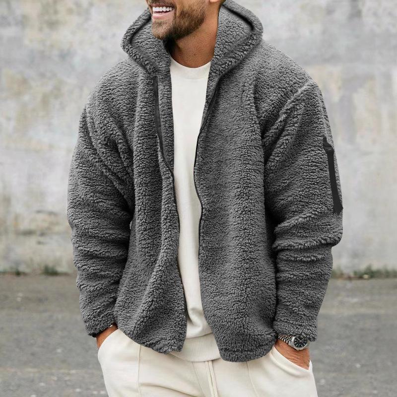 Heren Kapuzenjacke – Loose Fit Hoodie van Katoen voor Casual Gebruik