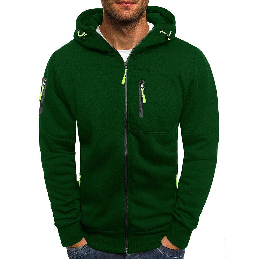 Heren hoodie met meerdere zakken – Comfortabele en stijlvolle sweatshirt met praktische opbergmogelijkheden