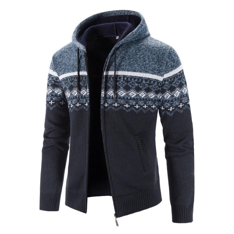 Heren Hoodie met Volledige Rits – Comfortabele Trui voor Casual en Sportieve Gelegenheden