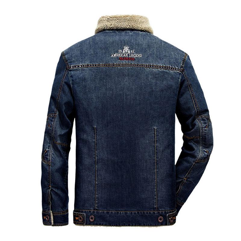 Heren Jeansjack – Stijlvol denim jack met reverskraag en casual fit