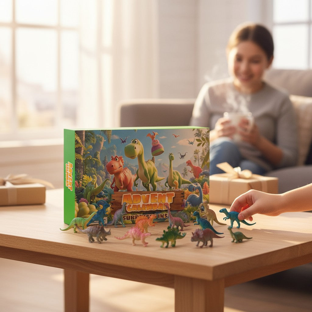 Dino Adventskalender Kerst Countdown Set 24 Stukken