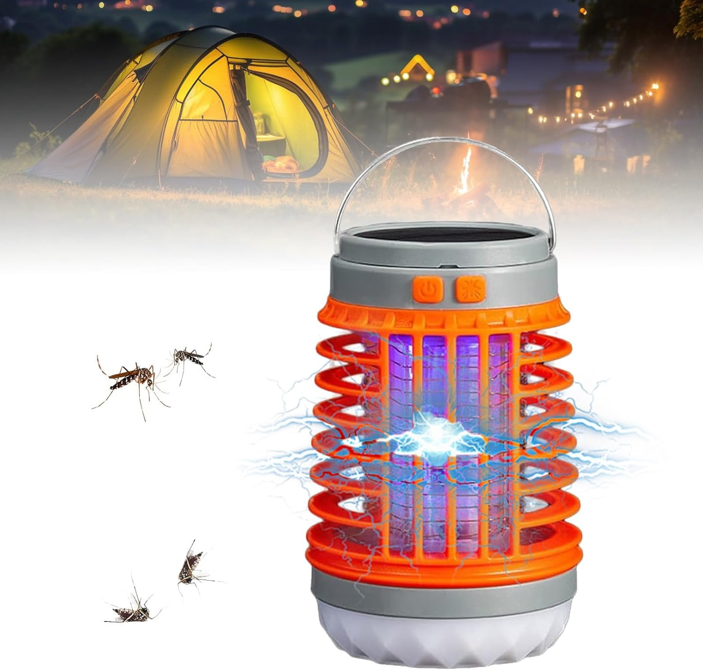 Bug Zapper Buiten Muggen Insectenval Elektrisch 3-in-1
