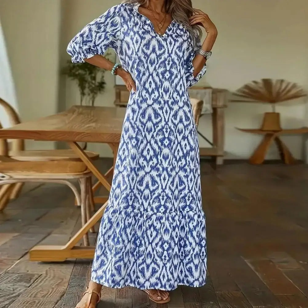 Maxikleed Dames – Elegante lange jurk voor speciale gelegenheden en zomerfeest