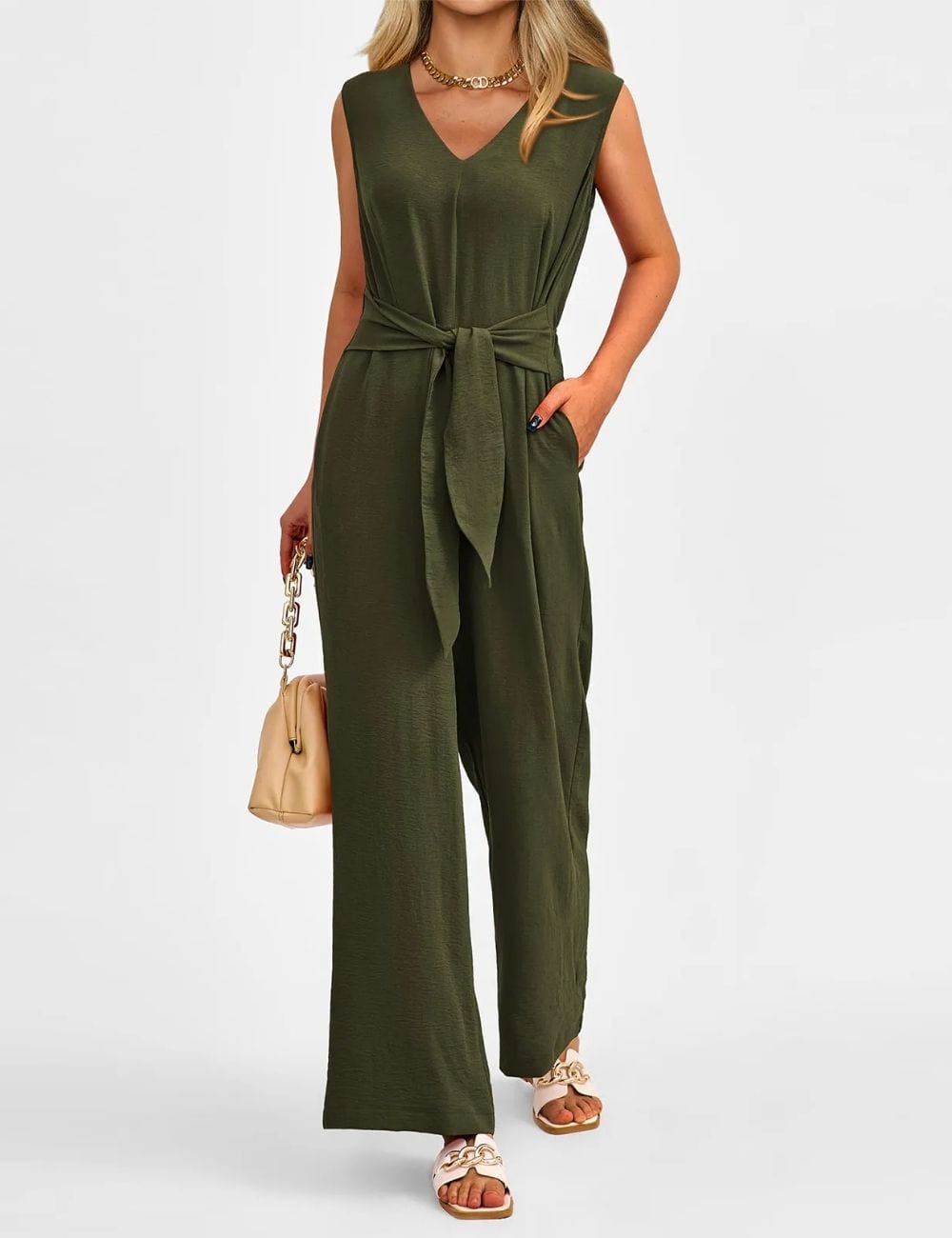 Gastenoutfit Bruiloft – Plattelandsstijl Jurk voor Dames met Korte Mouwen