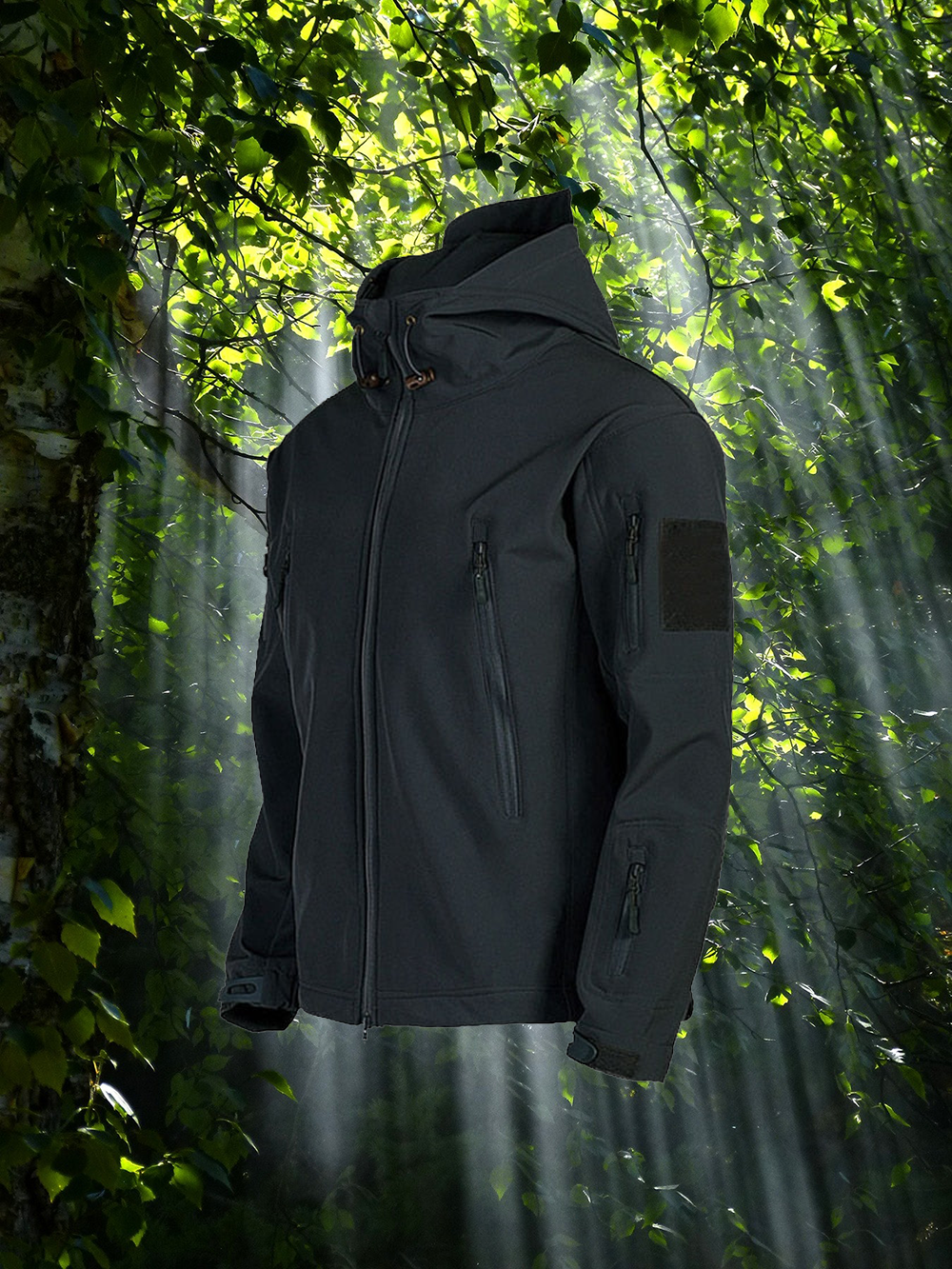 Waterdicht Outdoor-Jack Heren – Lichtgewicht en Ademend Jack voor Avontuur