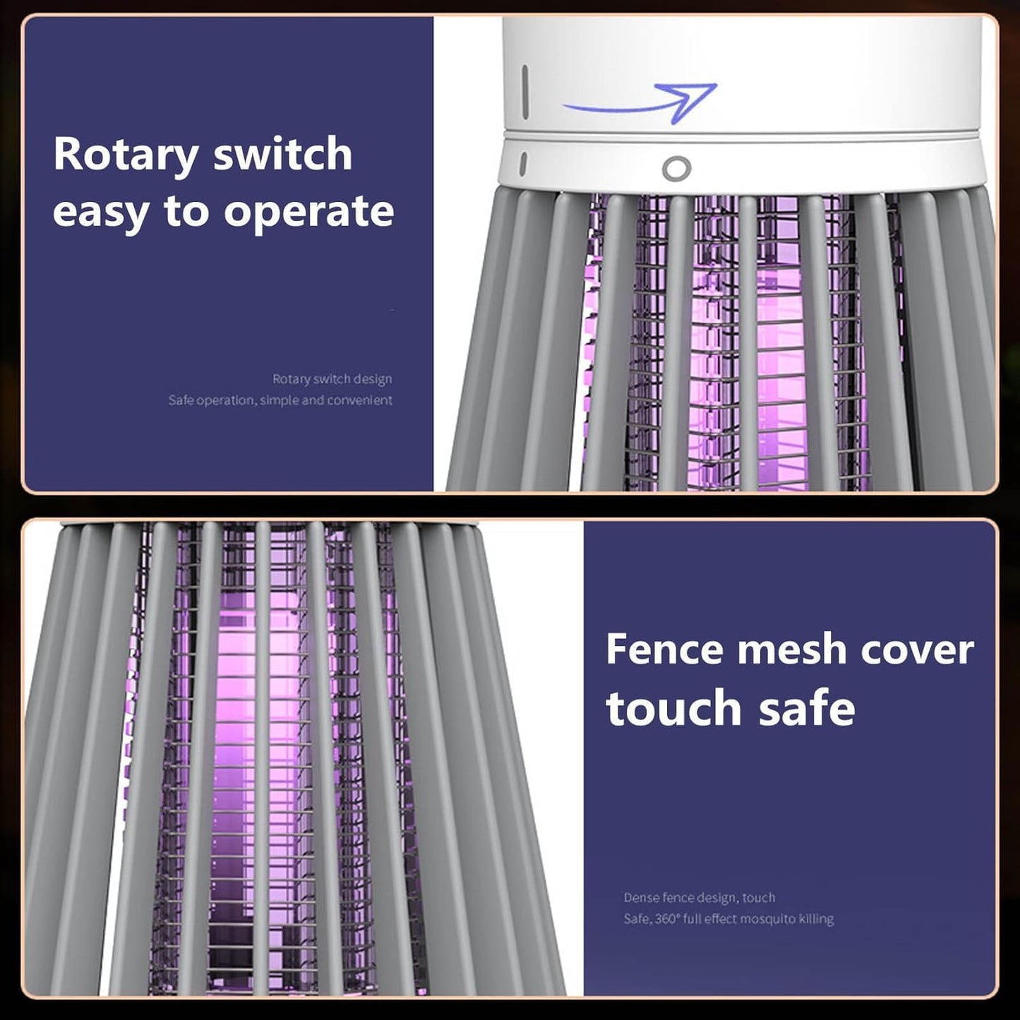 Muggen Doder Lamp 2 Pack Binnen Buiten Gebruik