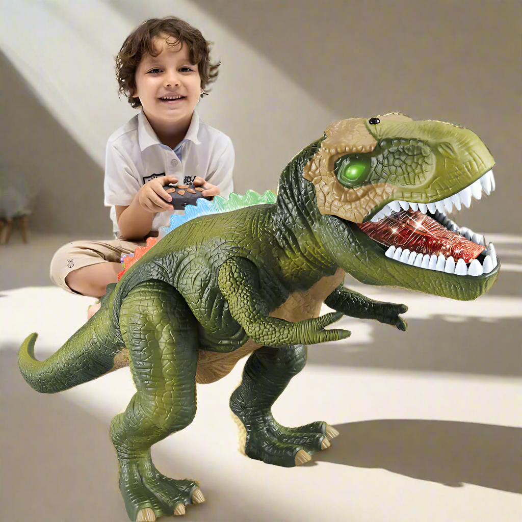 Afstandsbediening Dinosaurusspeelgoed met LED Licht