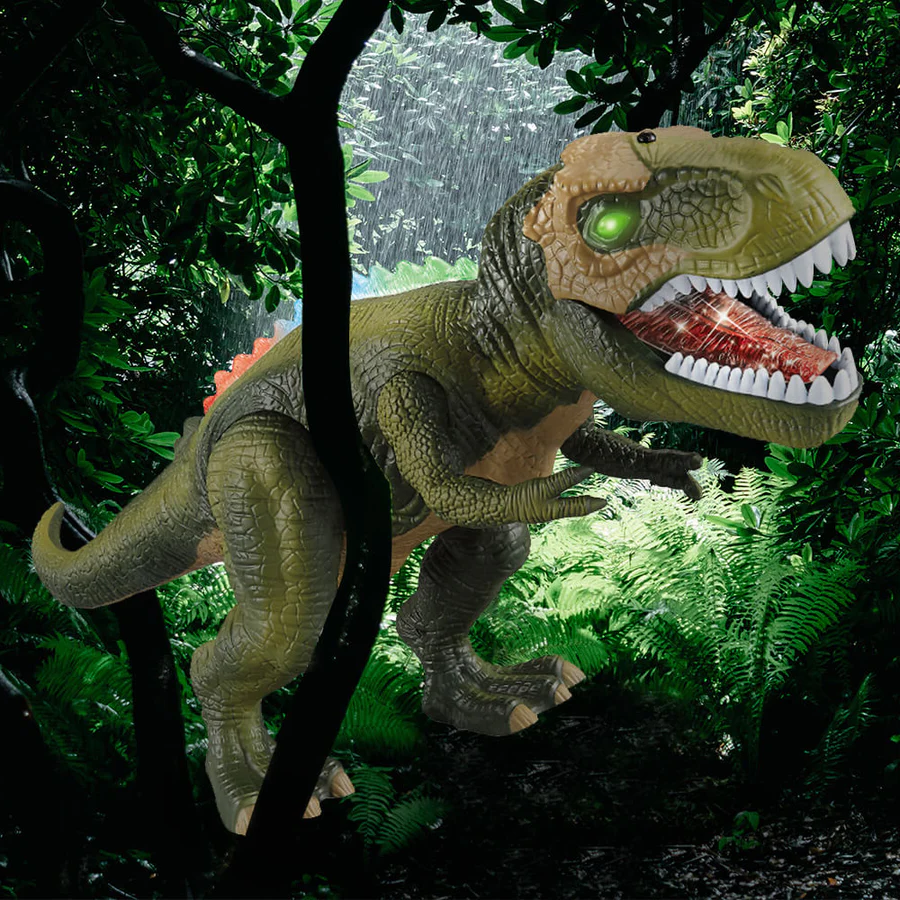 Afstandsbediening Dinosaurusspeelgoed met LED Licht