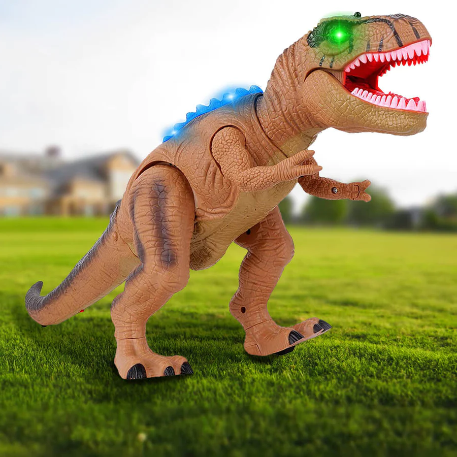 Afstandsbediening Dinosaurusspeelgoed met LED Licht